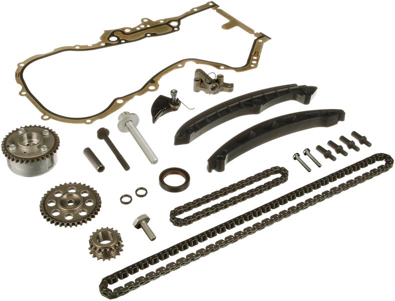 EKSANTRİK ZİNCİR SETİ (KOMPLE) VOLKSWAGEN GOLF V-VI PASSAT POLO V TOURAN SEAT IBIZA IV 1.4 TSI 1.4 GTI 06- BMY BLG CAX CDG CAW BWK - GATES - OEM 03C105209AC