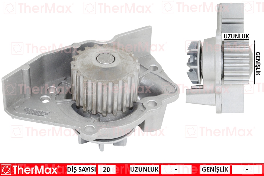 DEVİRDAİM PEJO XSARA 1.8 BX ZX XANTIA 1.8 306 406 - THERMAX - OEM 1201.50